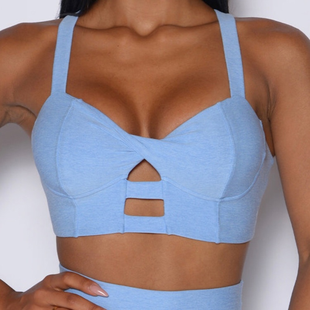 Bombshell Sportswear Core Bra Medium Bright Hydrangea